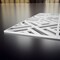 Ekena Millwork Small Killeen Decorative Fretwork Wall Panels in Architectural Grde PVC, 11 3/8"W x 11 3/8"H x 3/8"T WALP12X12KLN - alternate 4
